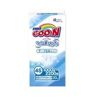 Подгузники GOO.N для маловесных новорожденных 1,0 - 2,2 кг (р. SSSS, на липучках, унисекс, 30 шт) Подгузники GOO.N для маловесных новорожденных 1,0 - 2,2 кг (р. SSSS, на липучках, унисекс, 30 шт)